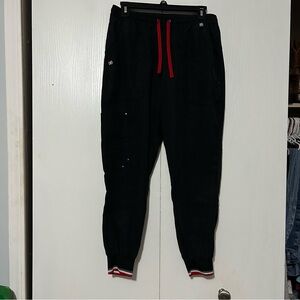 Mediclo Catalina black jogger scrubs